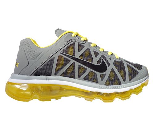 Tênis Nike Air Max 2011 Grafite e Amarelo MOD:10708