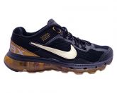 Tênis Nike Air Max 2013 Preto e Ouro MOD10979