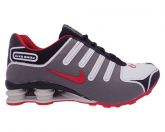Tênis  Nike Shox NZ Grafite e Vermelho MOD:10956