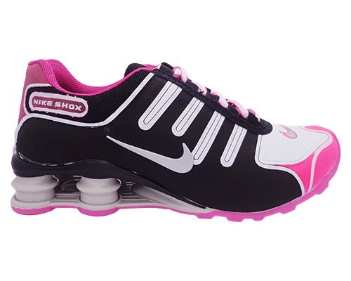 Tênis  Nike Shox NZ Preto e Rosa MOD:10957