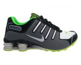 Tênis  Nike Shox NZ Grafite e Verde MOD:10983