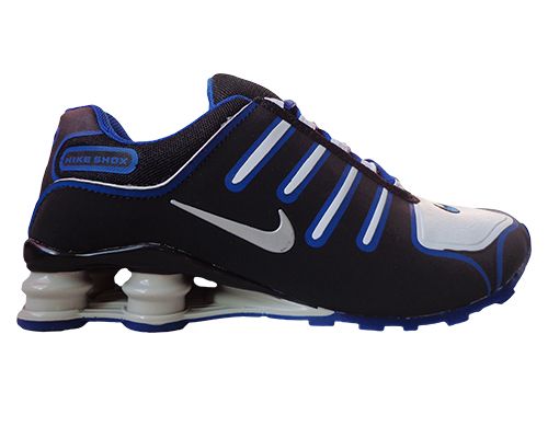 Tênis  Nike Shox NZ Preto e Azul MOD:10763