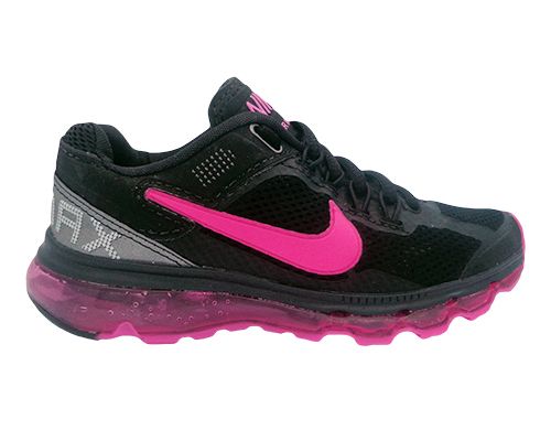 Tênis Nike Air Max 2013 Preto e Rosa MOD:11009