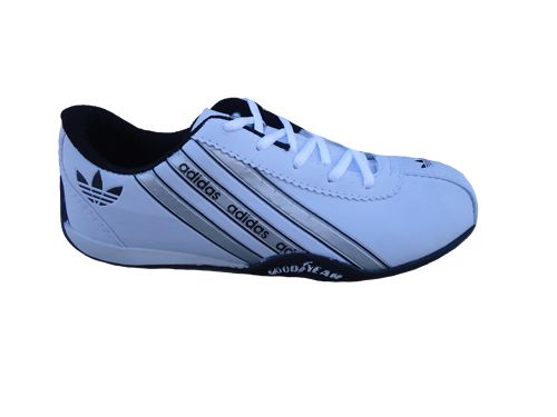 Tênis Adidas Goodyear Branco e Preto MOD:10108